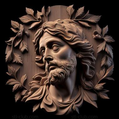 3D model st jesus (STL)